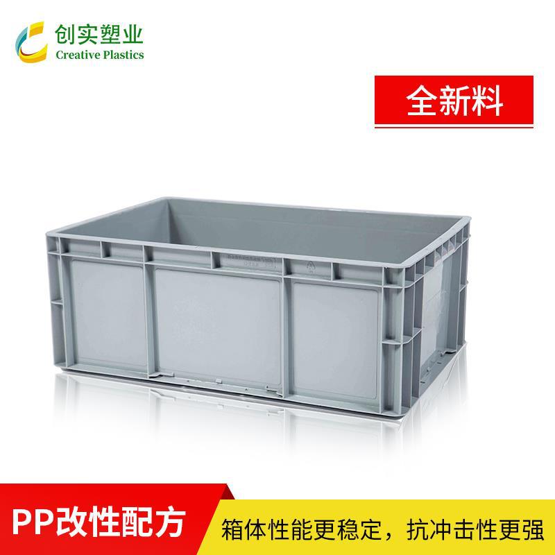 東莞直營(yíng)廠家eu箱汽配行業(yè)專(zhuān)用箱倉(cāng)庫(kù)物流周轉(zhuǎn)箱加厚新料eu汽配箱